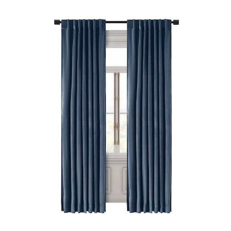 Premium Velvet Rod Pocket/Back Tab Curtain Panel